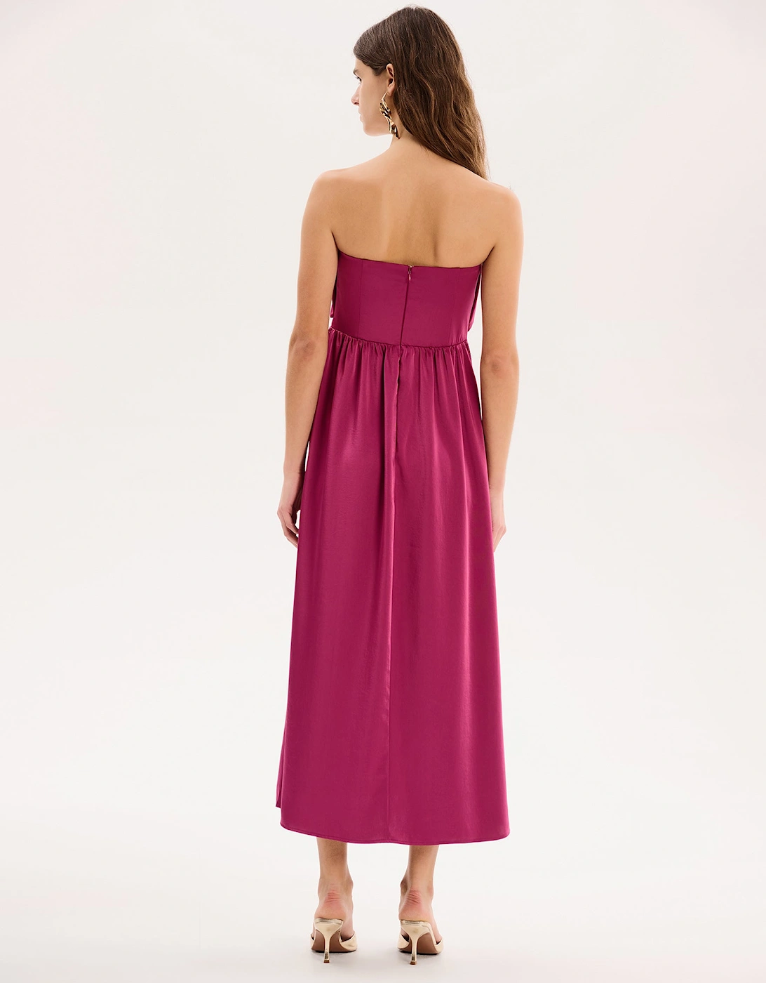Millie Dress in Magenta