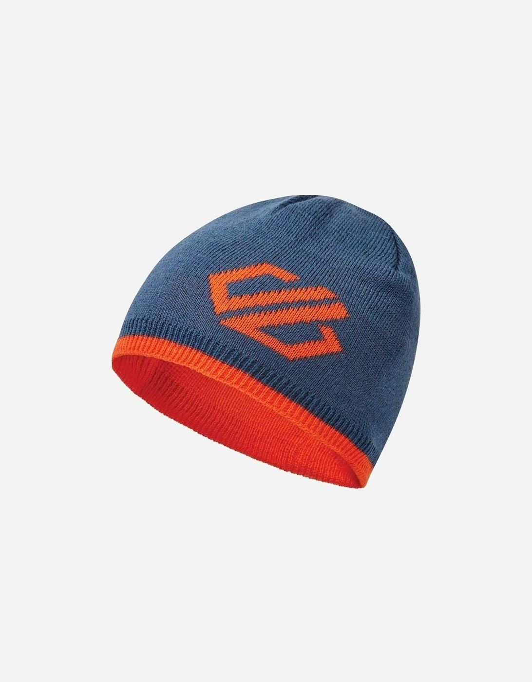 Childrens/Kids Frequent Logo Knitted Reversible Beanie, 4 of 3