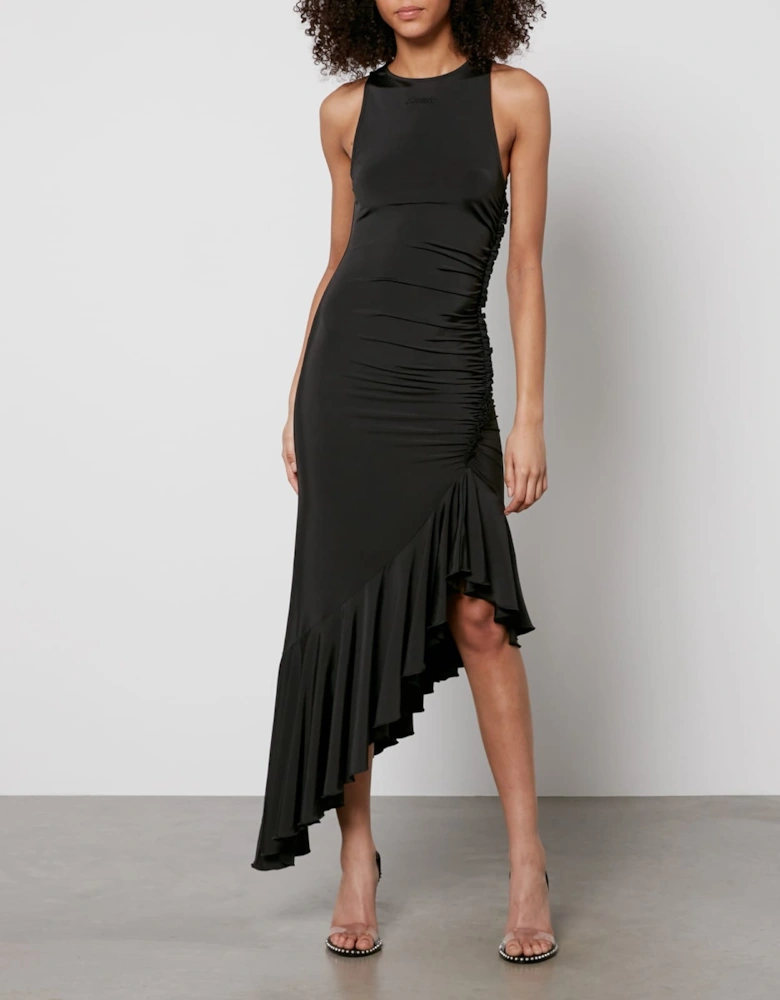Slinky Asymmetric Dress
