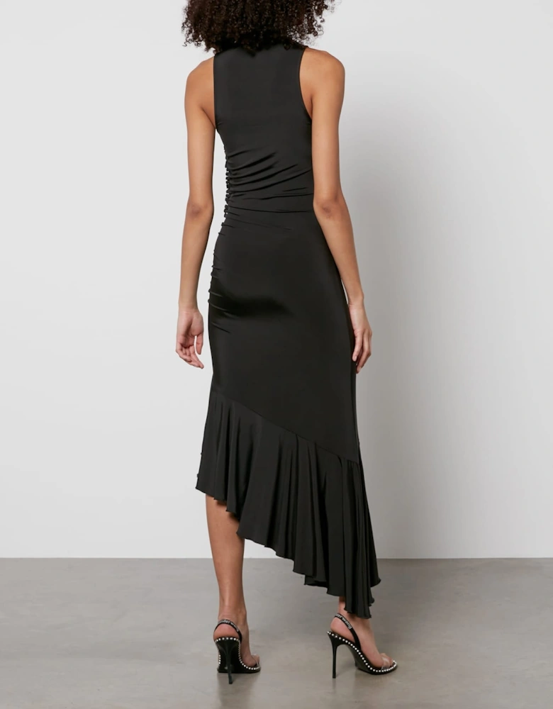 Slinky Asymmetric Dress