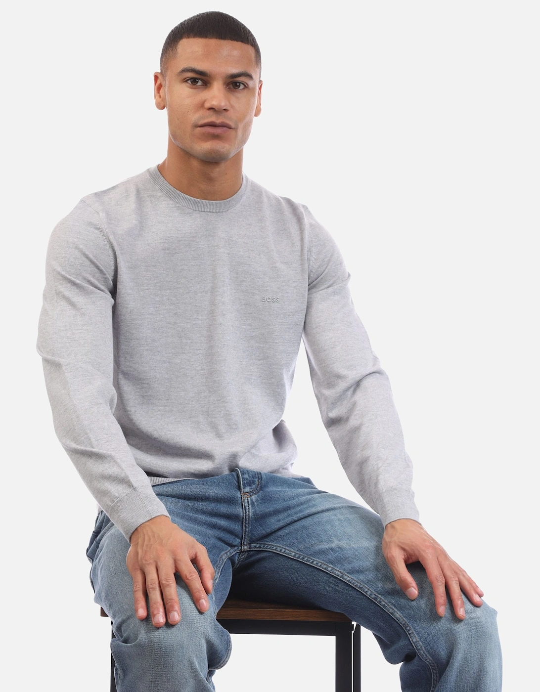 Botto-L Embroidered Logo Jumper