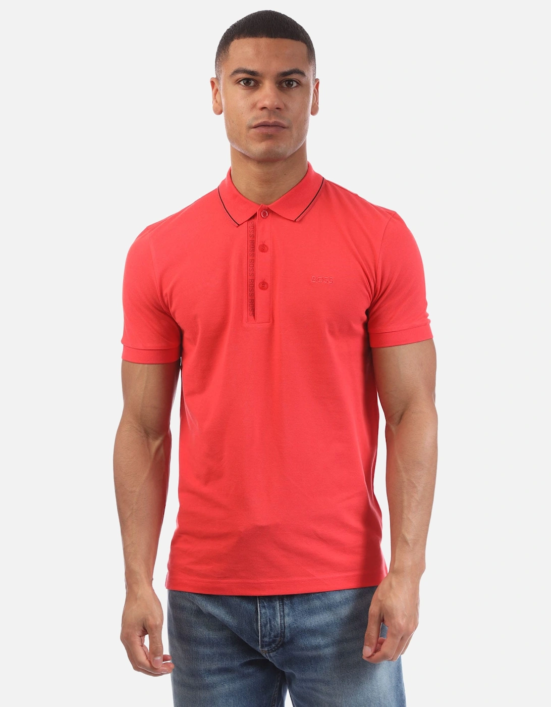 Paule 4 Tonal Logo Polo Shirt, 5 of 4