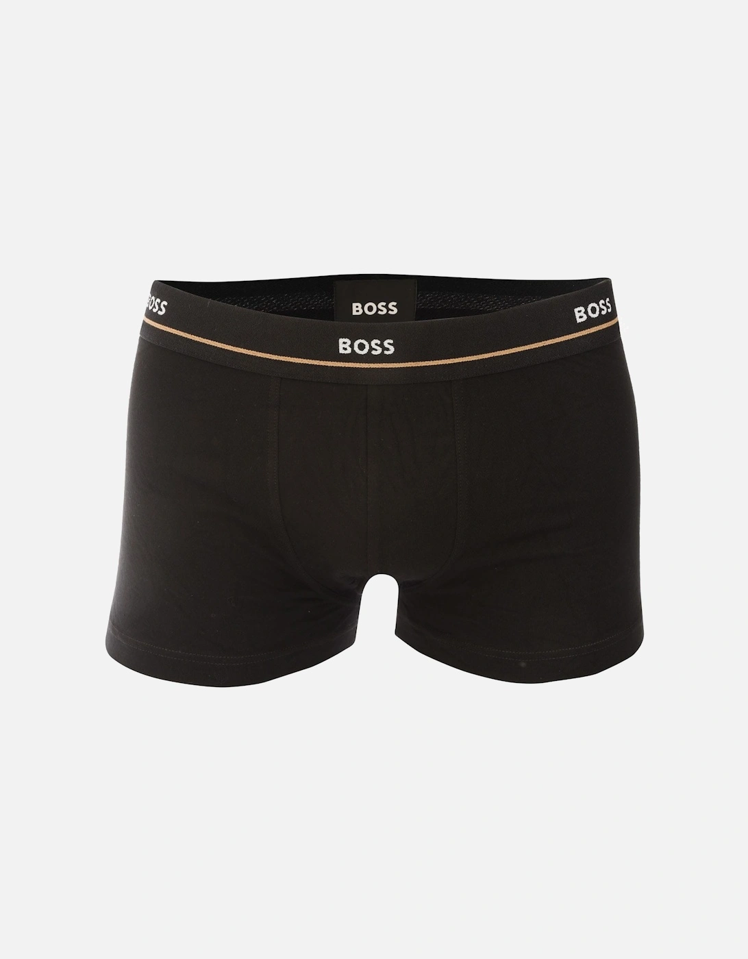 5 Pack of Logo Waistband Trunks