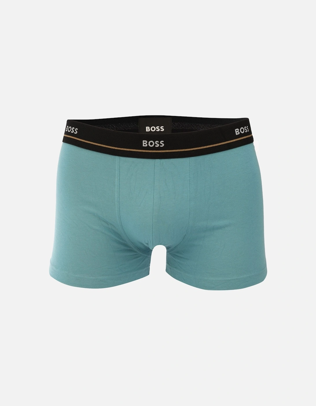 5 Pack of Logo Waistband Trunks