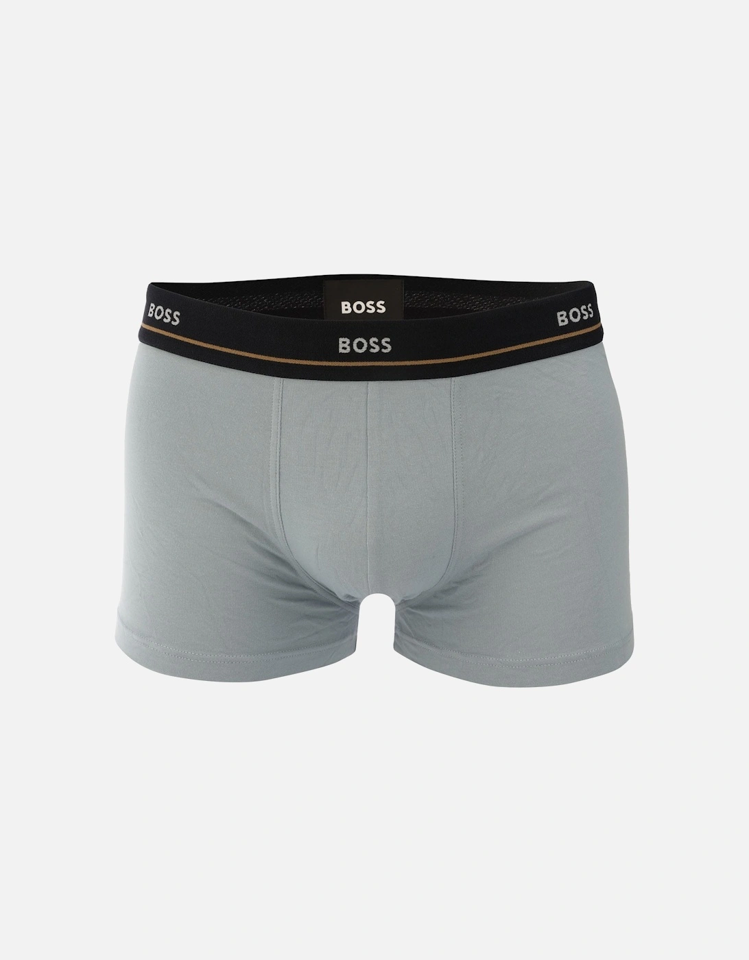 5 Pack of Logo Waistband Trunks