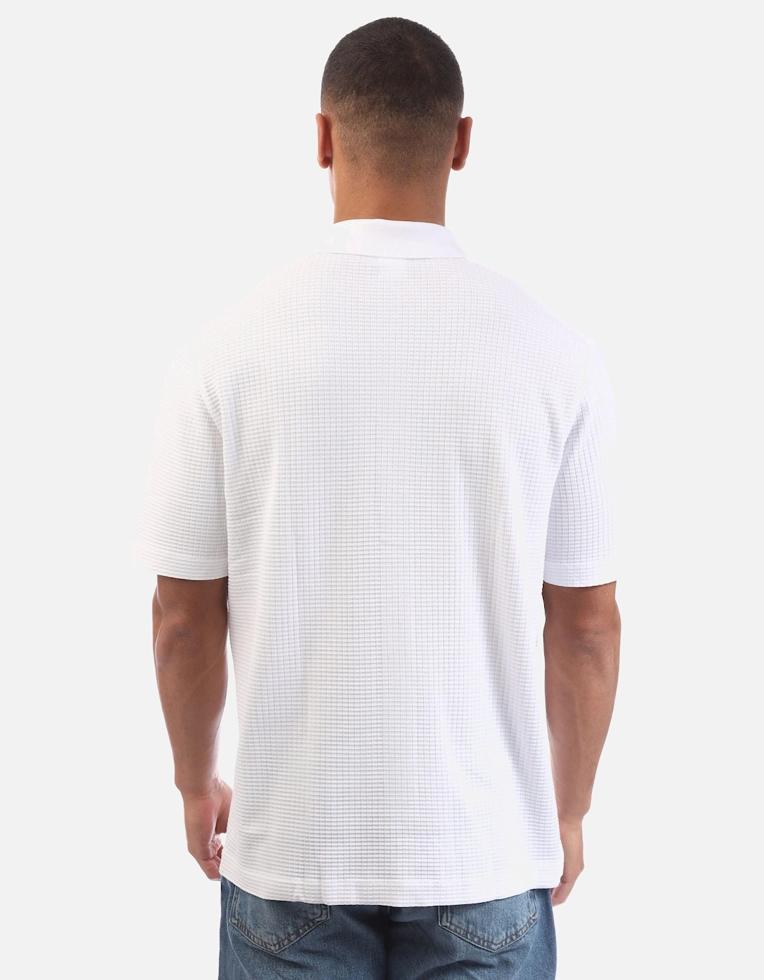 C-Palladio 120 Waffle Cotton Shirt