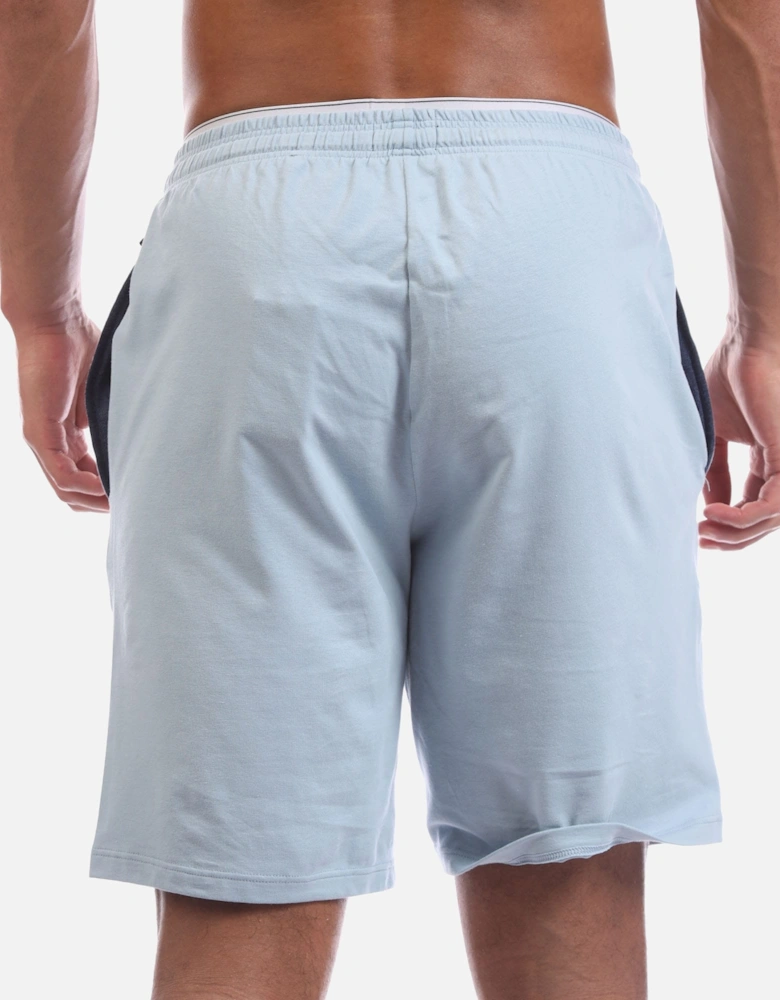 Embroidered Logo Shorts in Stretch Cotton