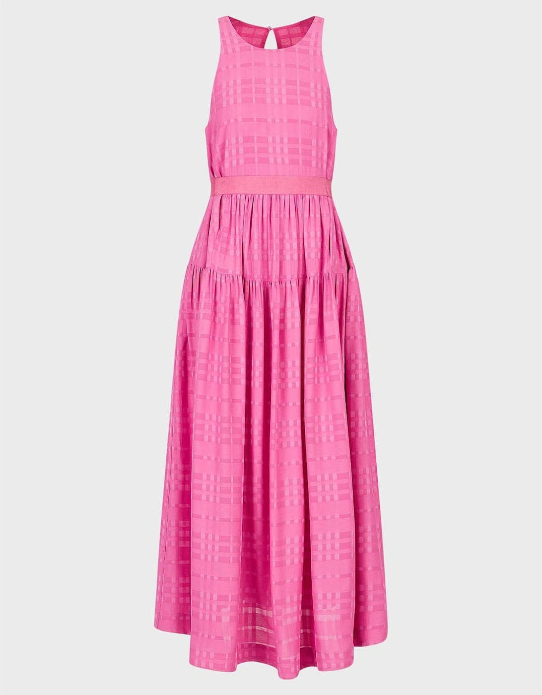 Sleeveless Checked Midi Dress, 2 of 1