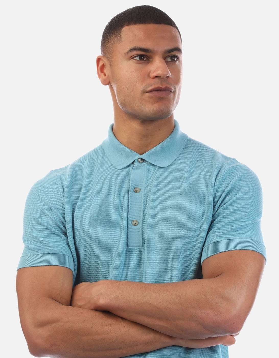 H-Iannotti Knit Polo Sweater