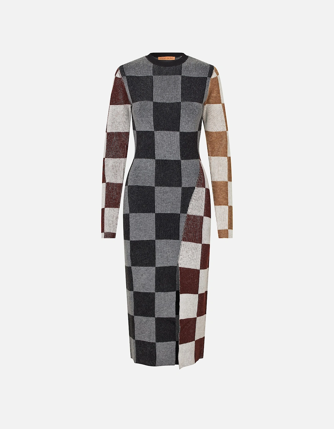 Midi Fitted Dress, 2 of 1