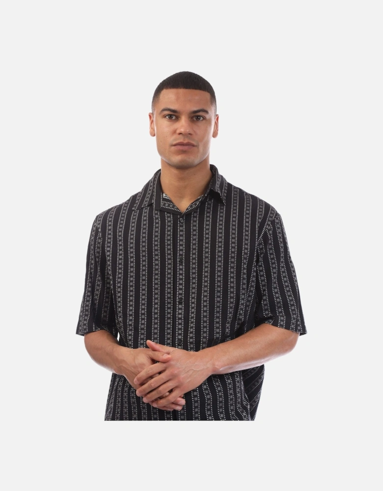 Arrow Stripes Bowling Shirt