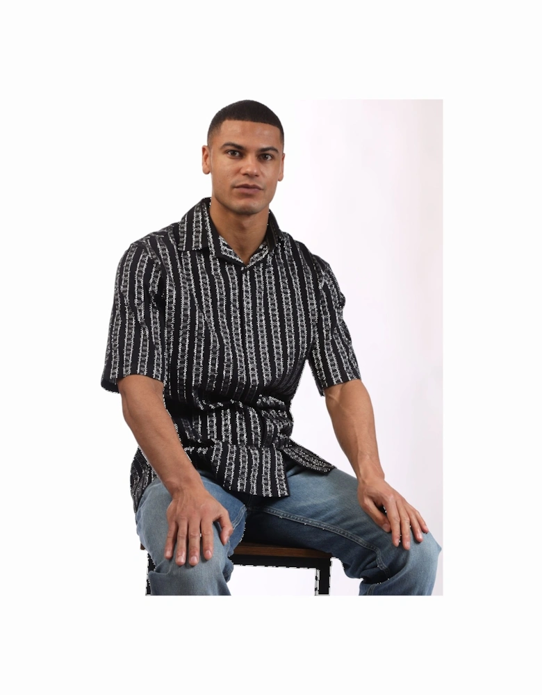 Arrow Stripes Bowling Shirt