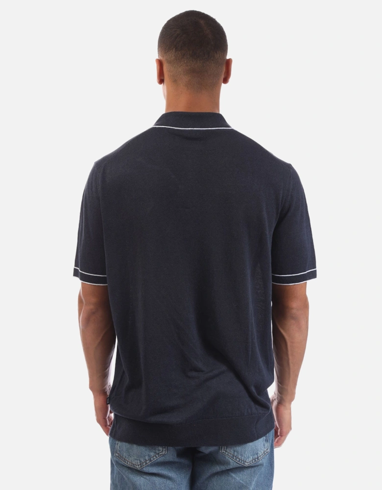 H-Jiovanotto Linen Blend Knit Sweater