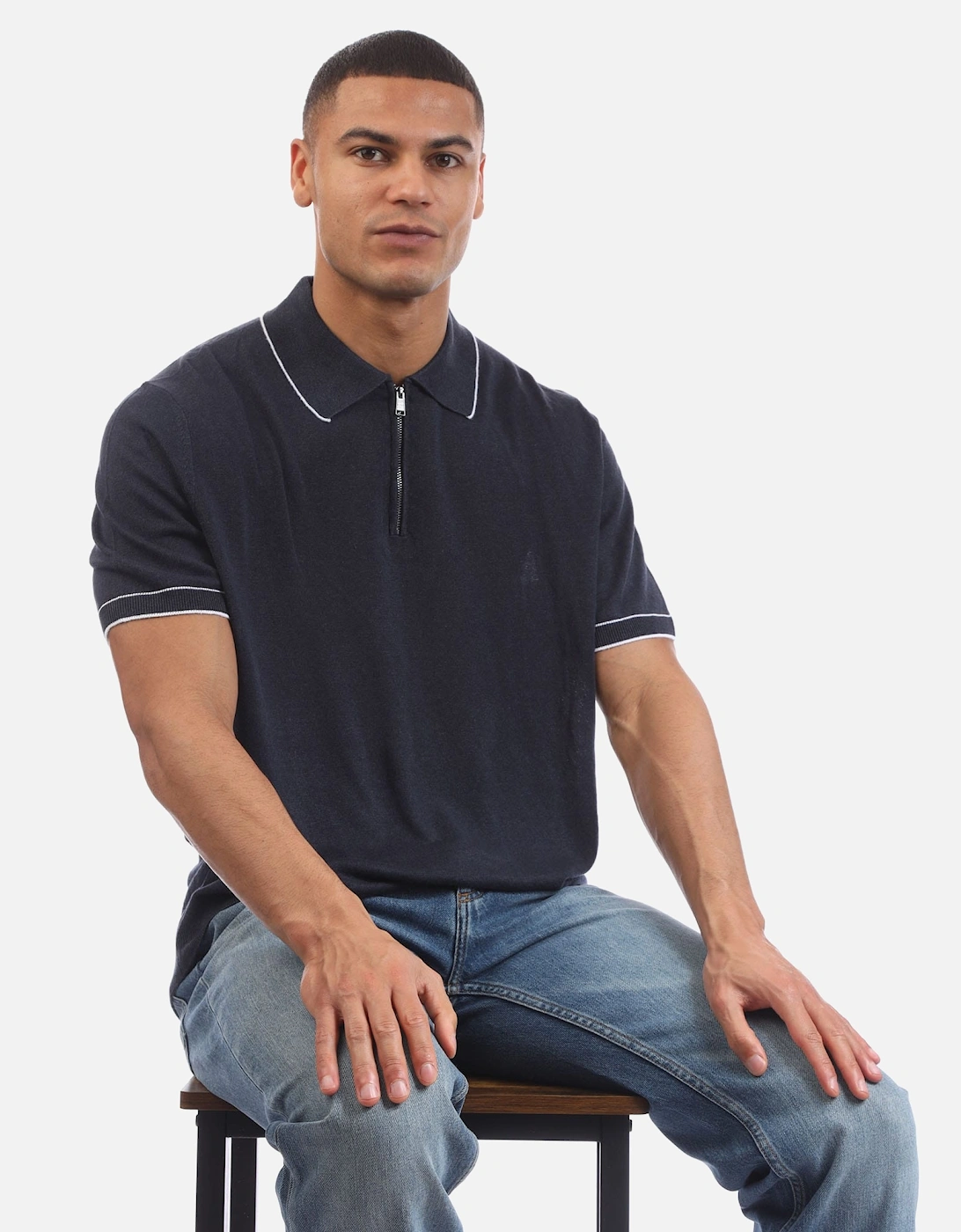 H-Jiovanotto Linen Blend Knit Sweater