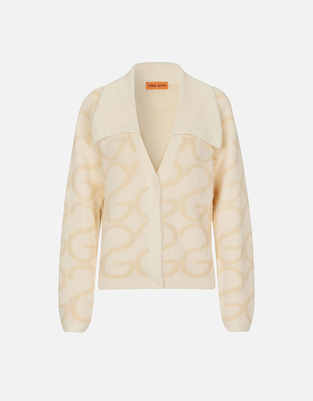 Long Sleeve Cropped Cardigan, 2 of 1