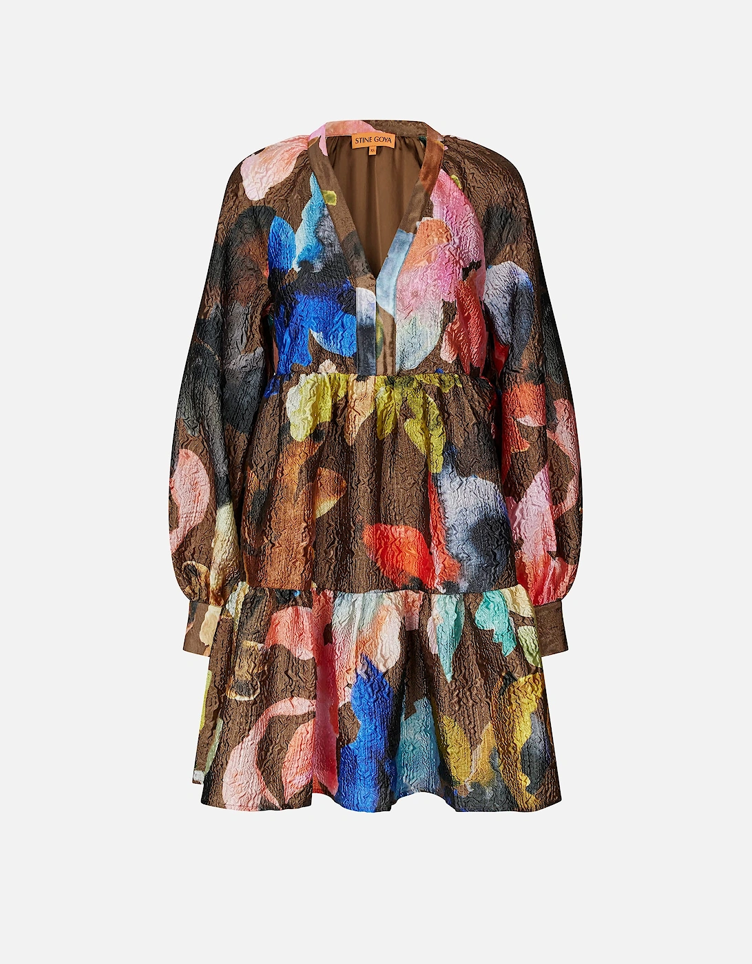 Tier Voluminous Mini Dress, 2 of 1