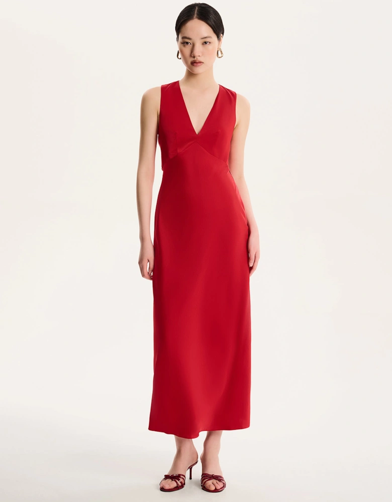 Nova Dress in Barbados Cherry