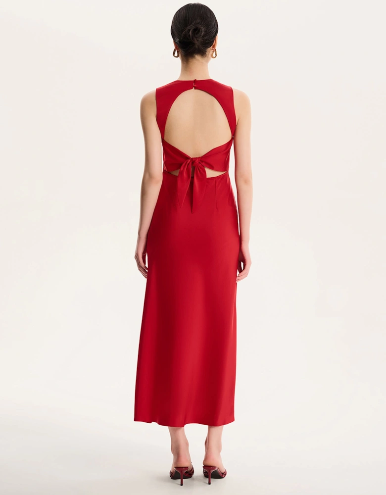 Nova Dress in Barbados Cherry