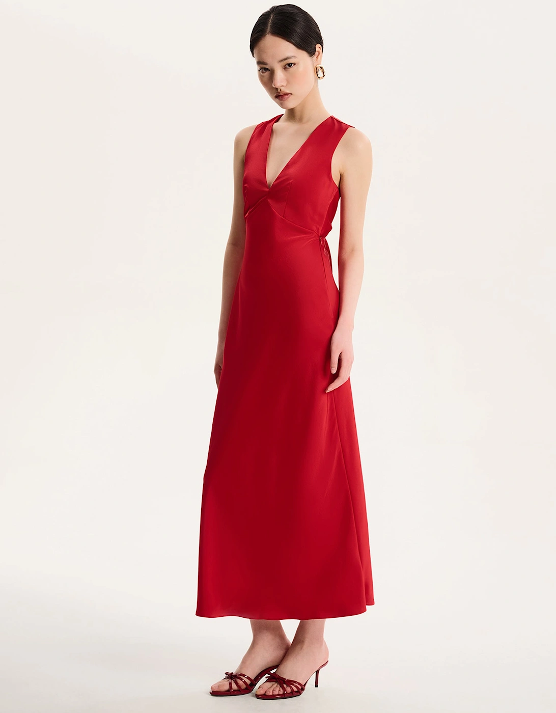 Nova Dress in Barbados Cherry