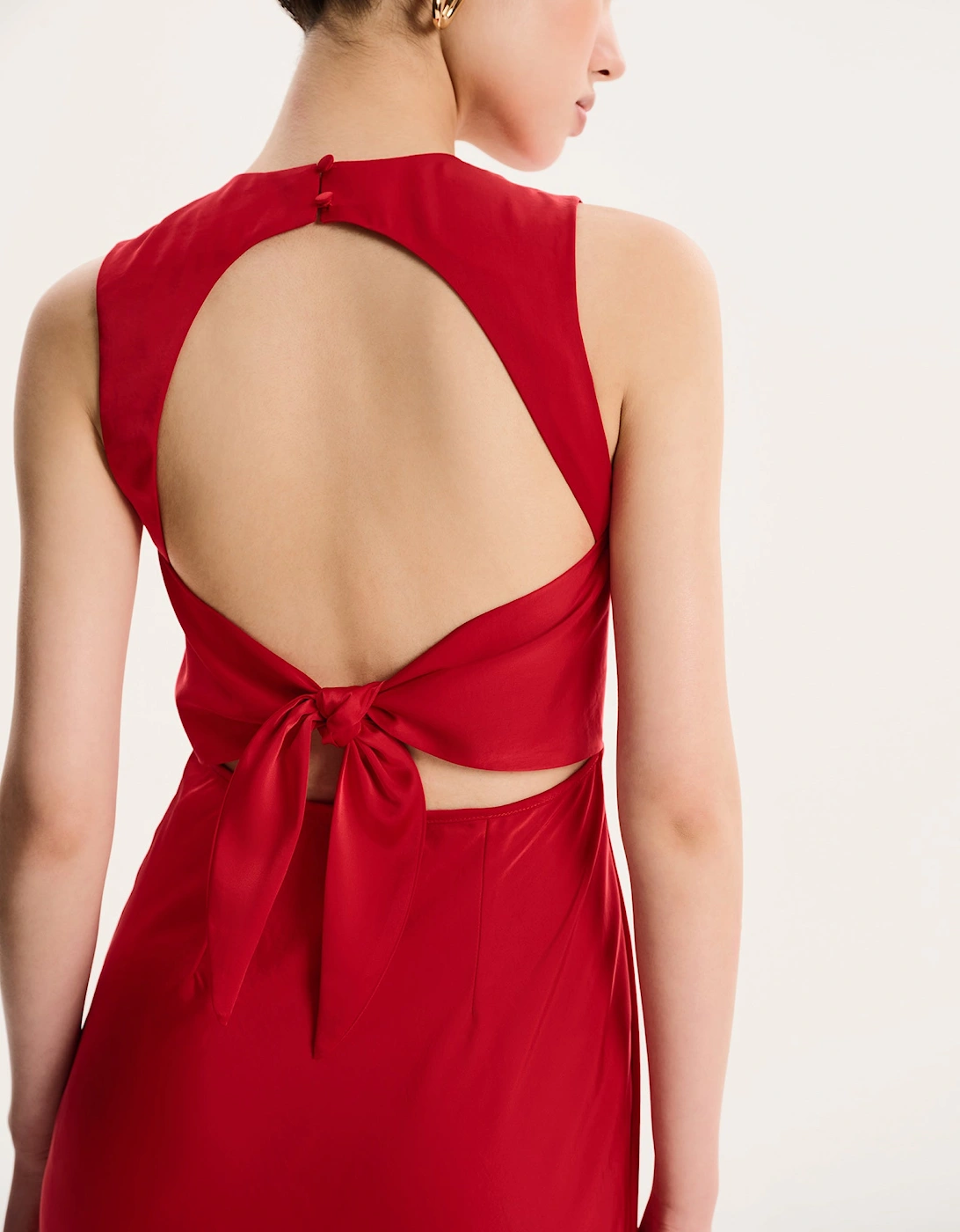 Nova Dress in Barbados Cherry