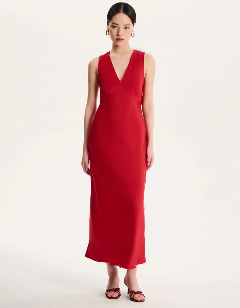 Nova Dress in Barbados Cherry