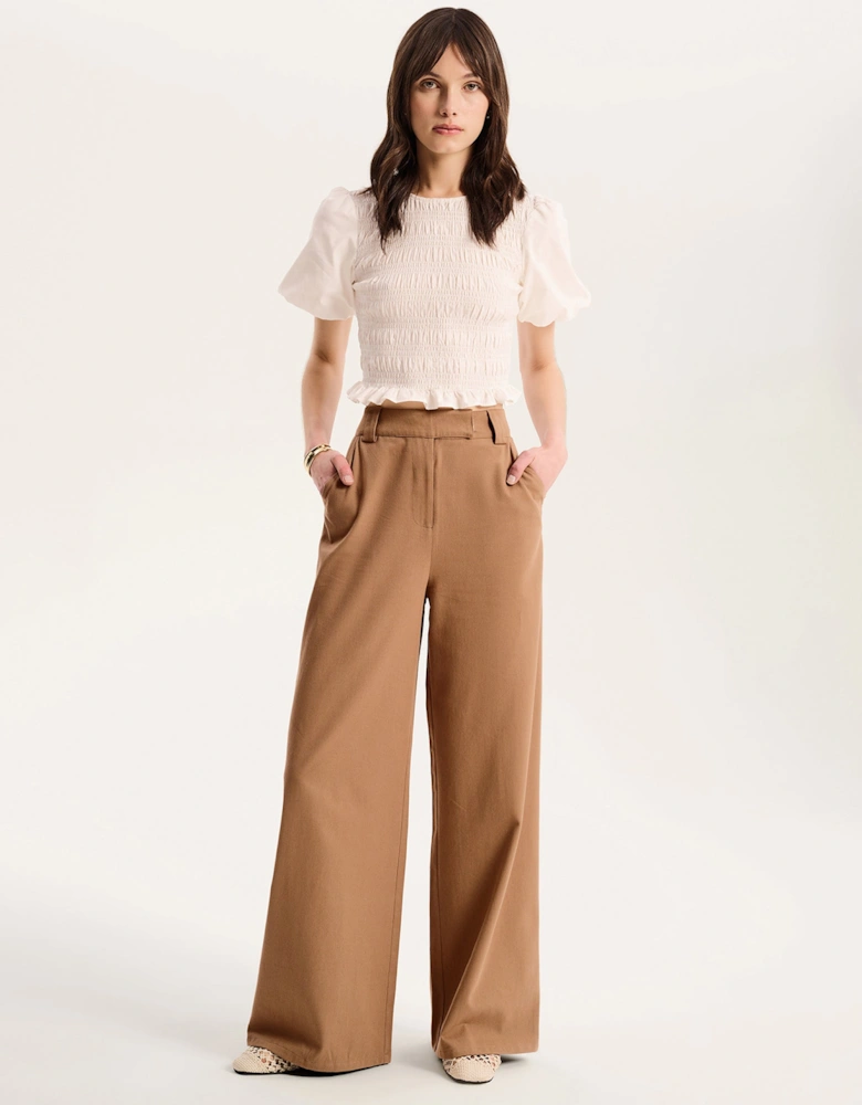 Clarice Trouser in Tan