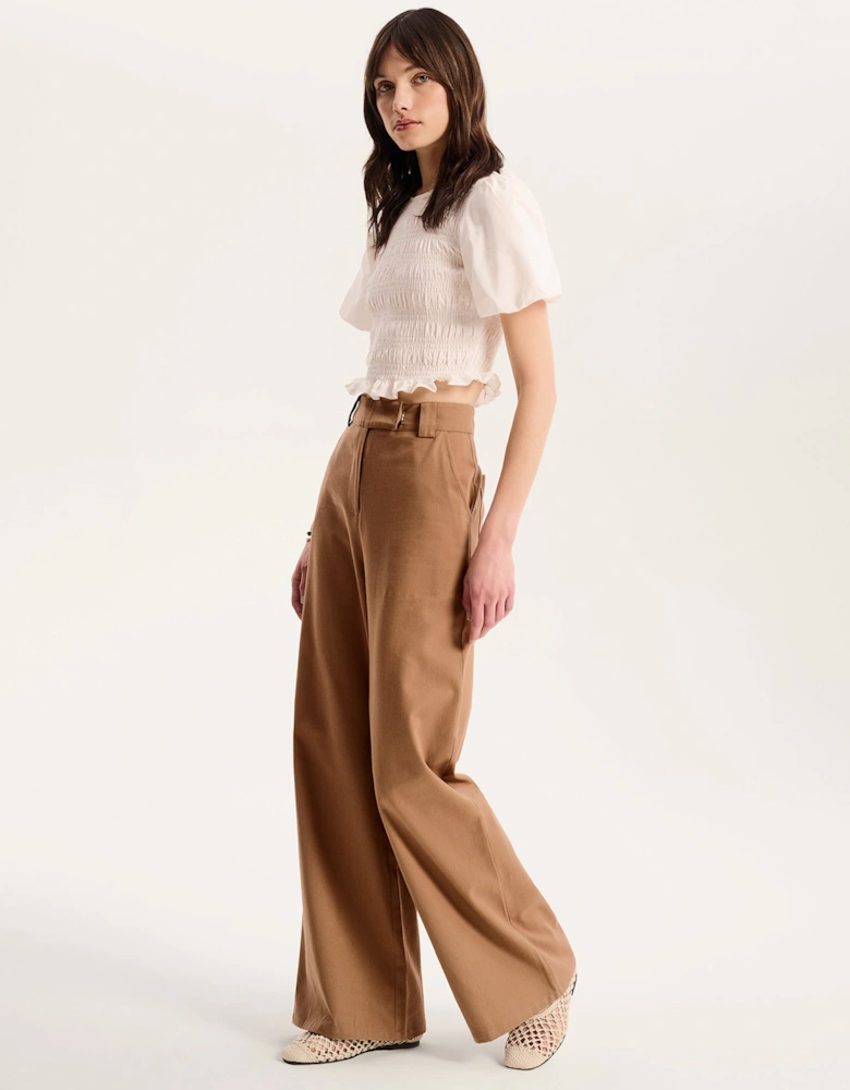 Clarice Trouser in Tan