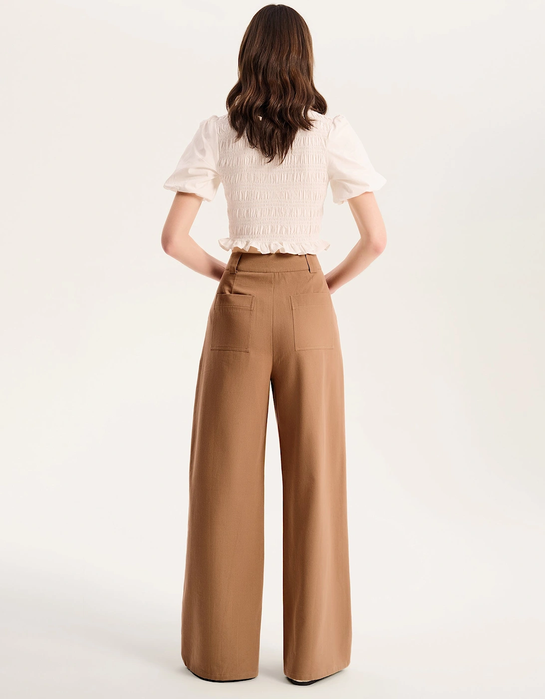 Clarice Trouser in Tan