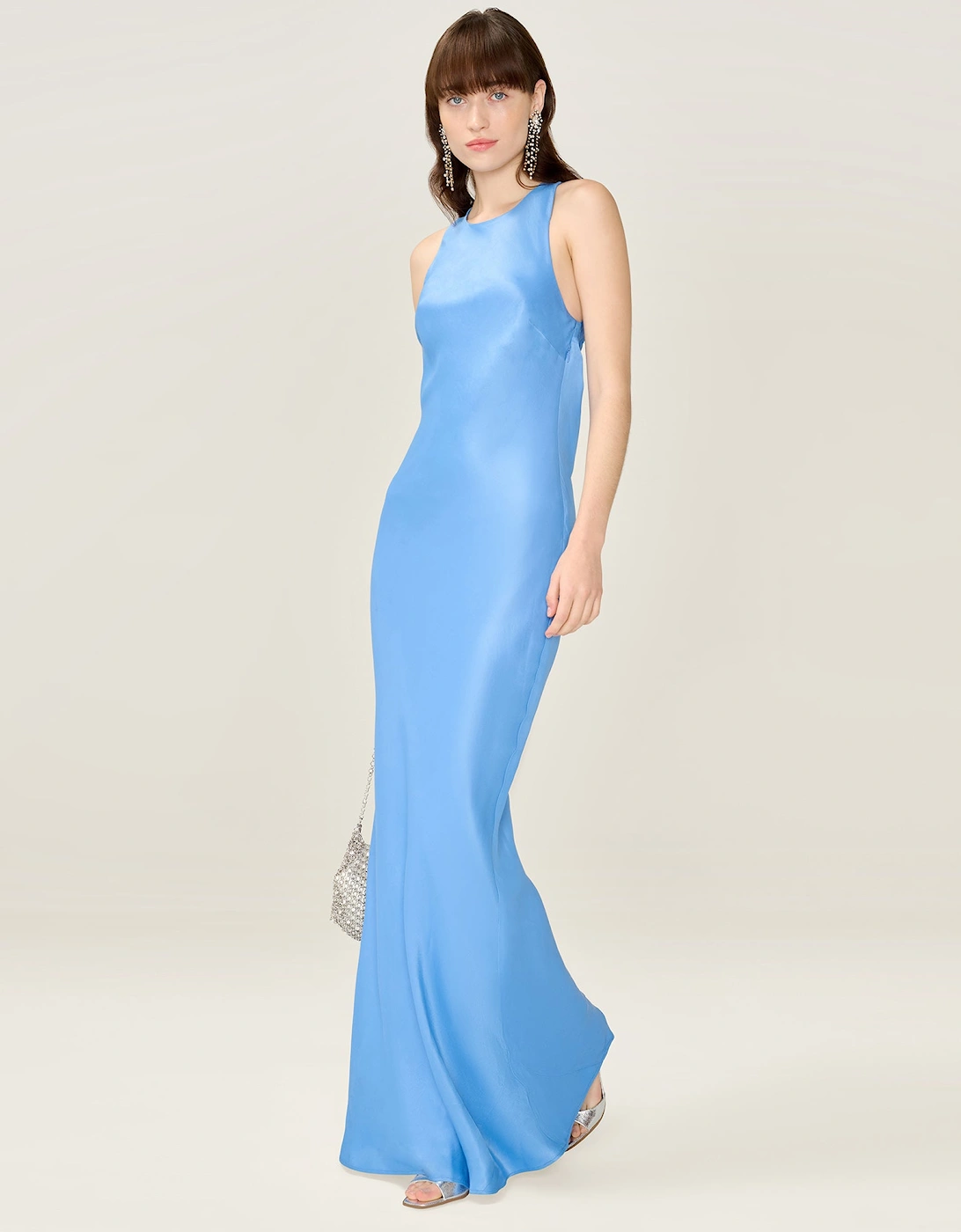 Jai Dress in Blue Bonnet