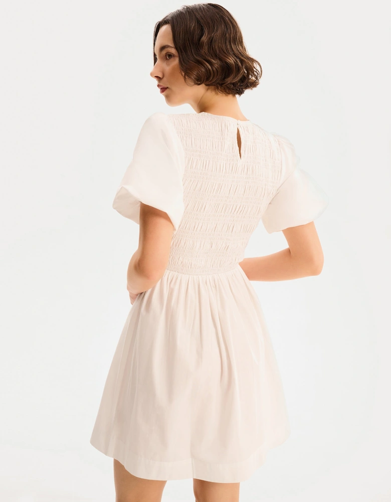 Terri Mini Dress in White