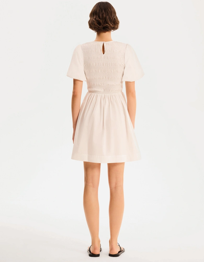 Terri Mini Dress in White