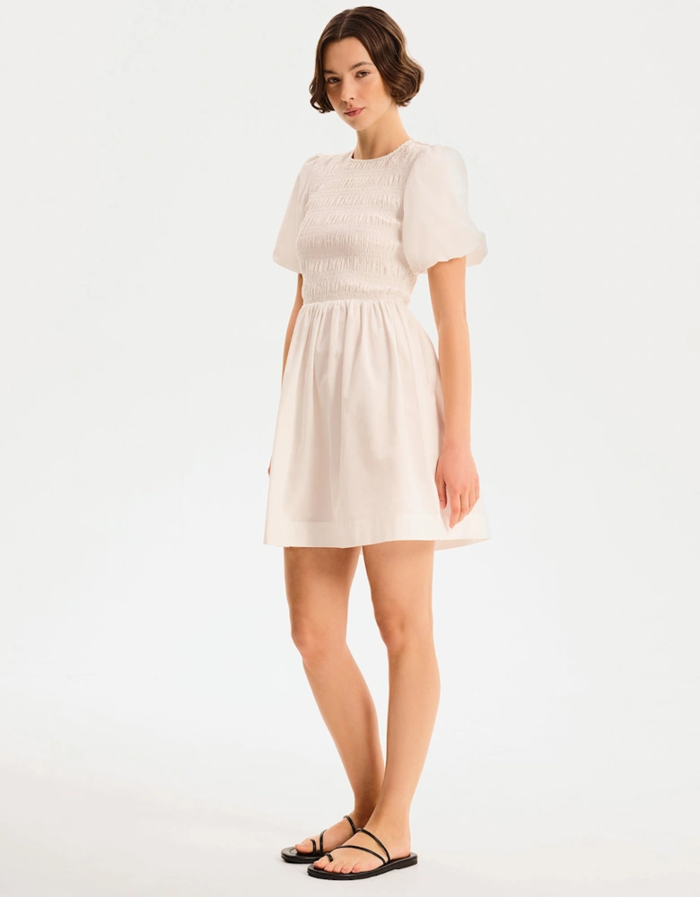 Terri Mini Dress in White