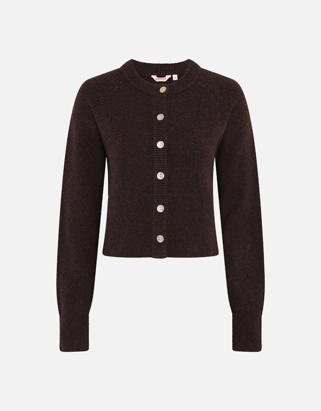 August Cardigan in Chocolate