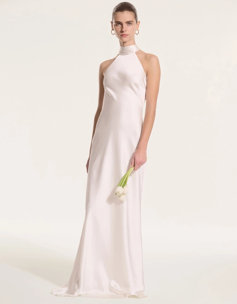 Santorini Dress in Ivory