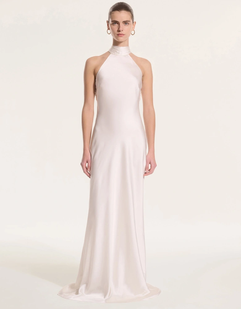 Santorini Dress in Ivory