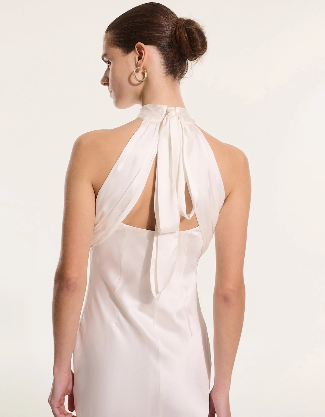 Santorini Dress in Ivory