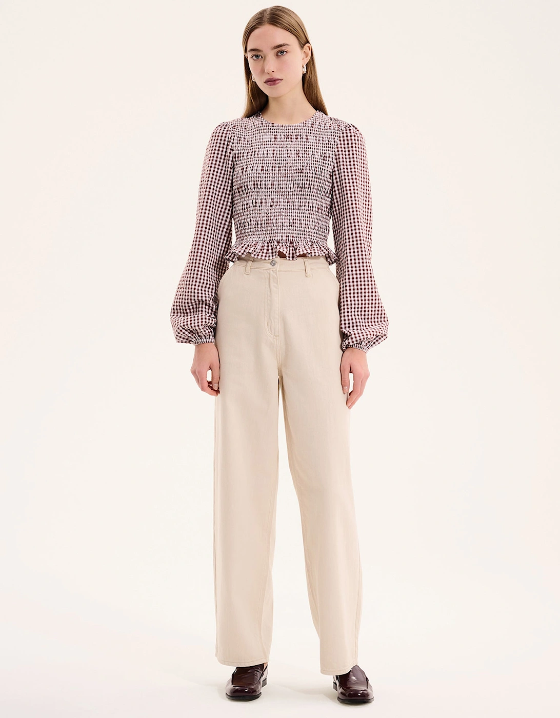 Kaloppe Top in Brown, 6 of 5