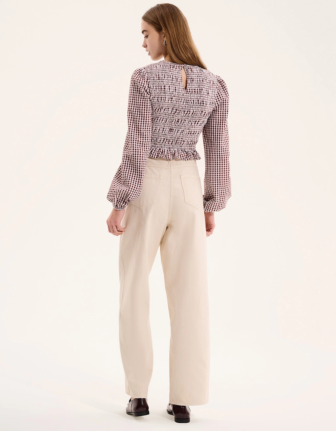 Kaloppe Top in Brown