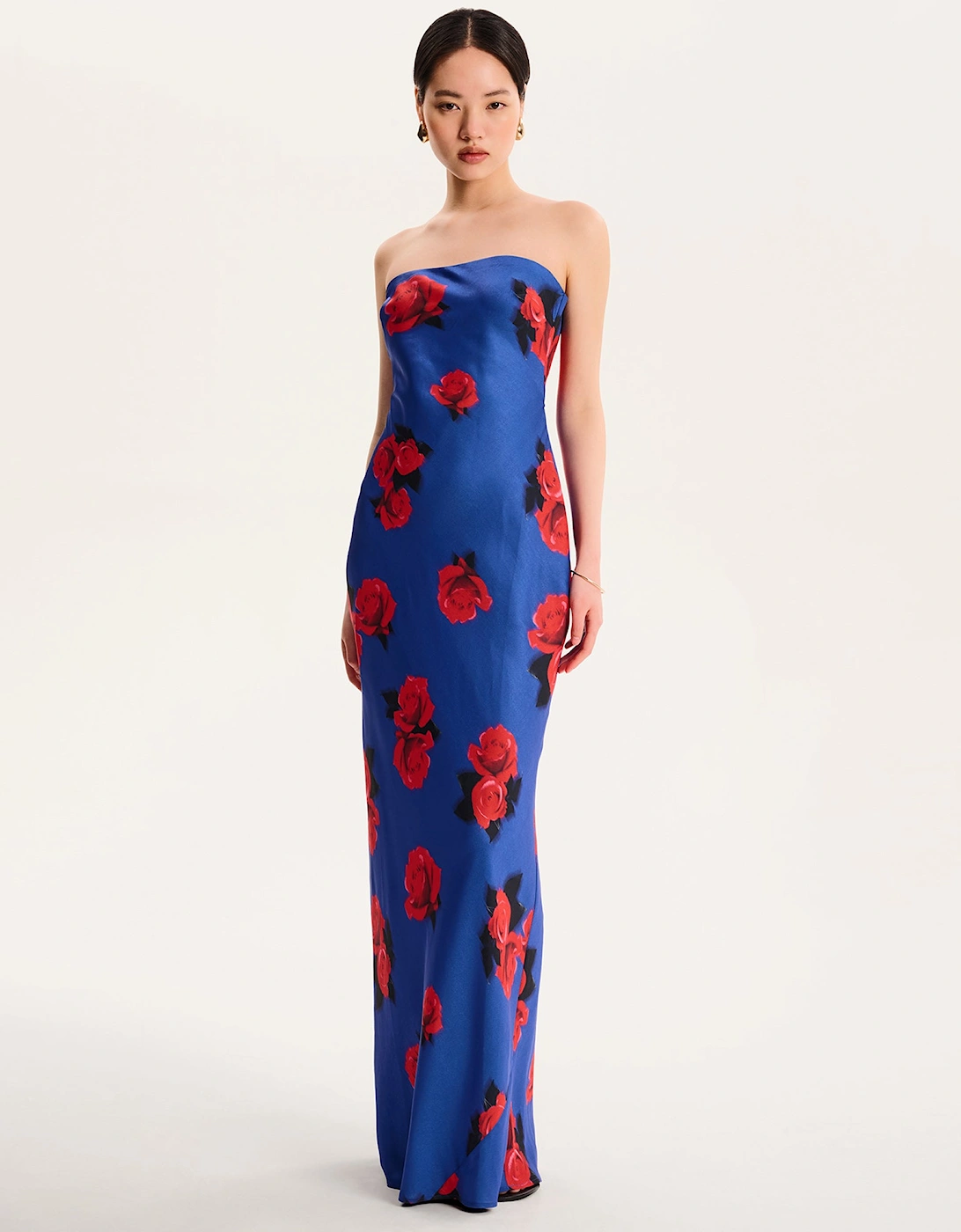 Amdra Floral Dress in Blue, 6 of 5