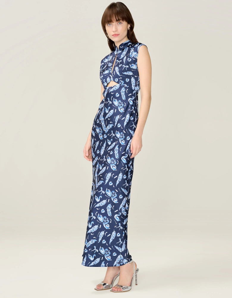 Candice Dress in Navy