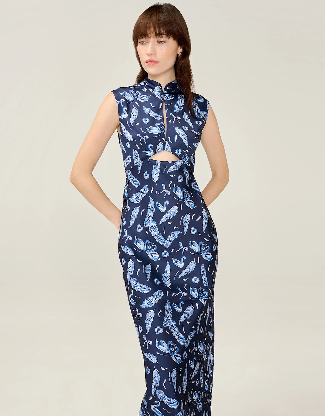 Candice Dress in Navy