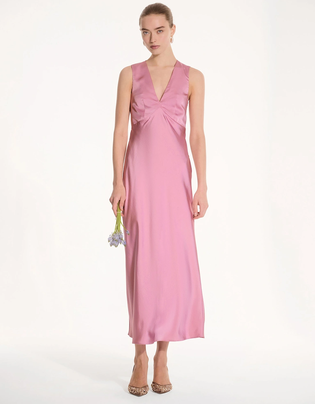 Nova Dress in Vintage Pink, 6 of 5