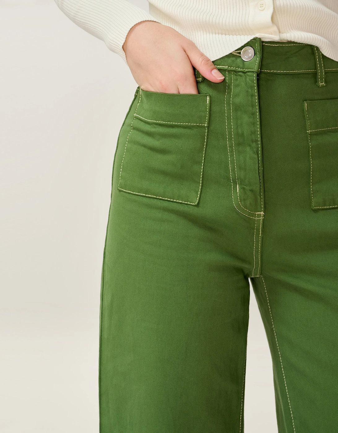 Orielle Jean in Khaki