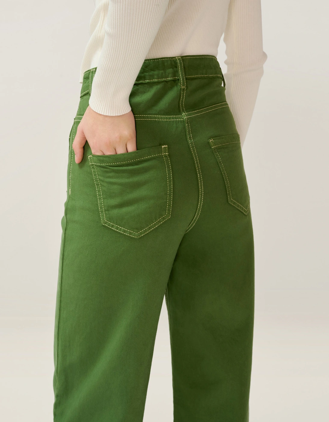 Orielle Jean in Khaki