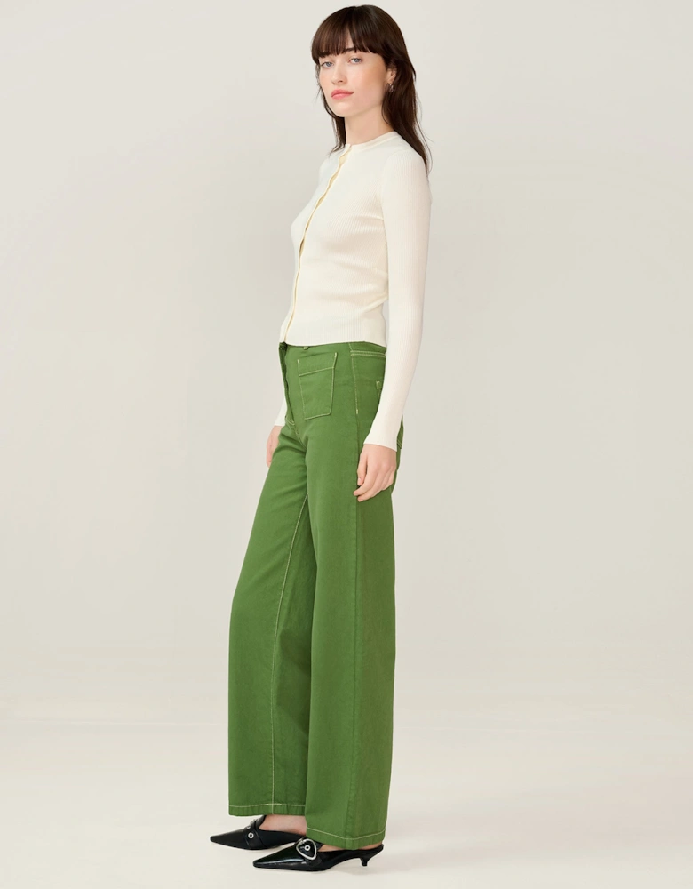 Orielle Jean in Khaki