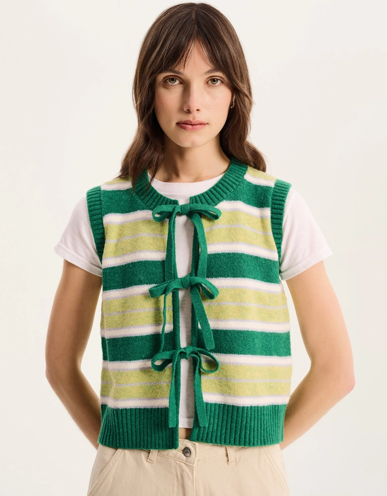 Jacob Stripe Sweater Vest