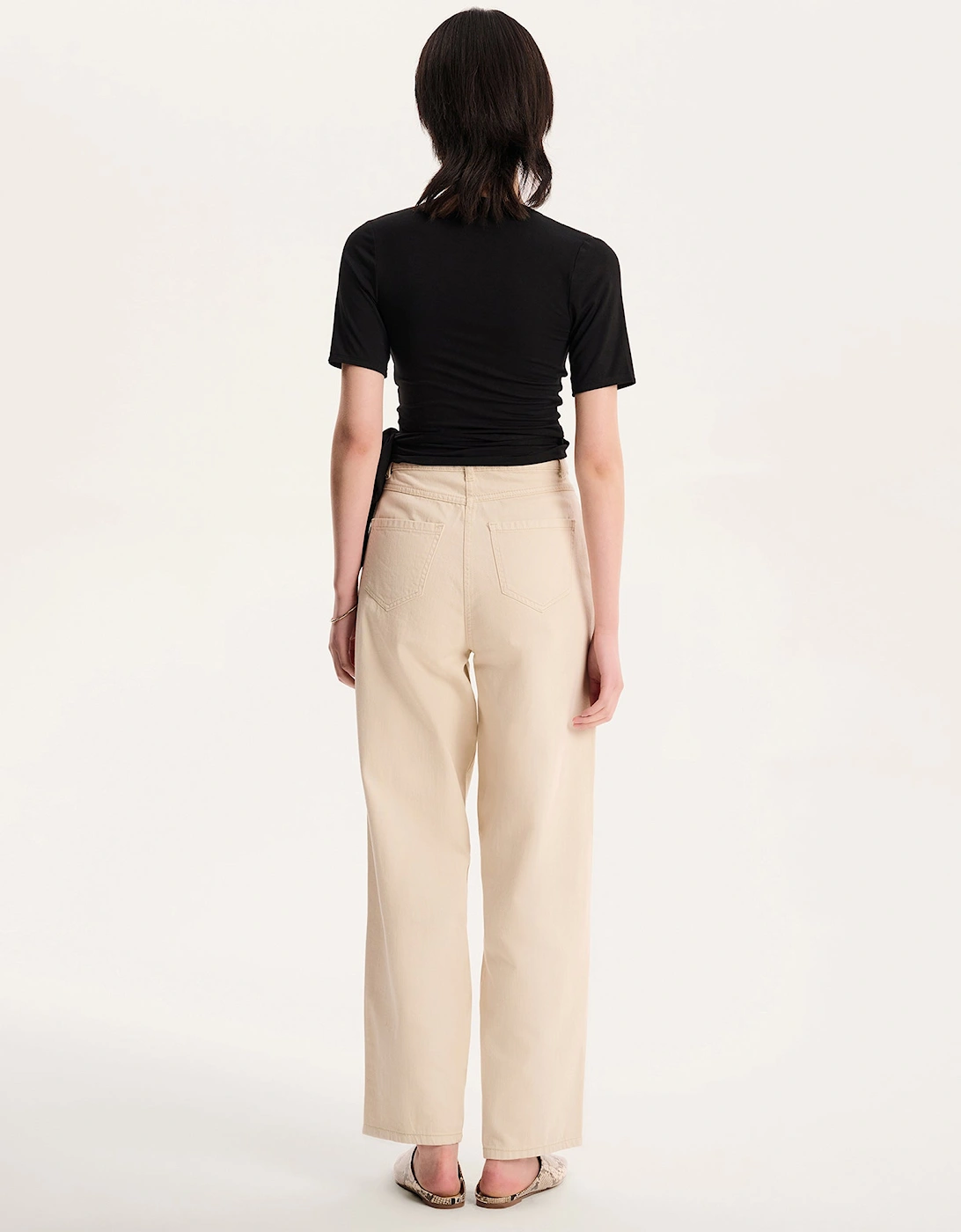 Venus Wrap Top in Black