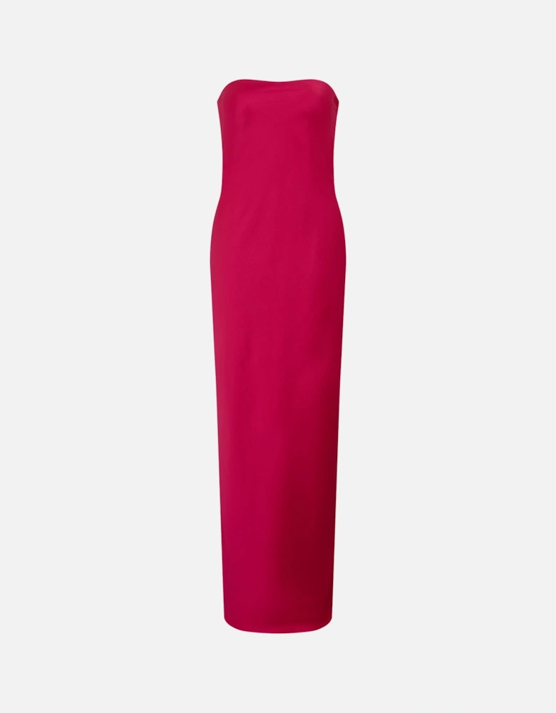 Amdra Maxi Dress in Magenta