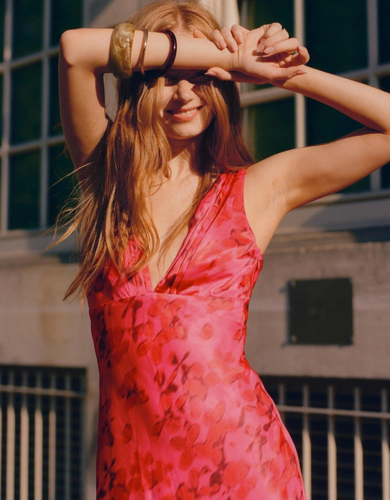 Casey Dress in Hazy Petal Print