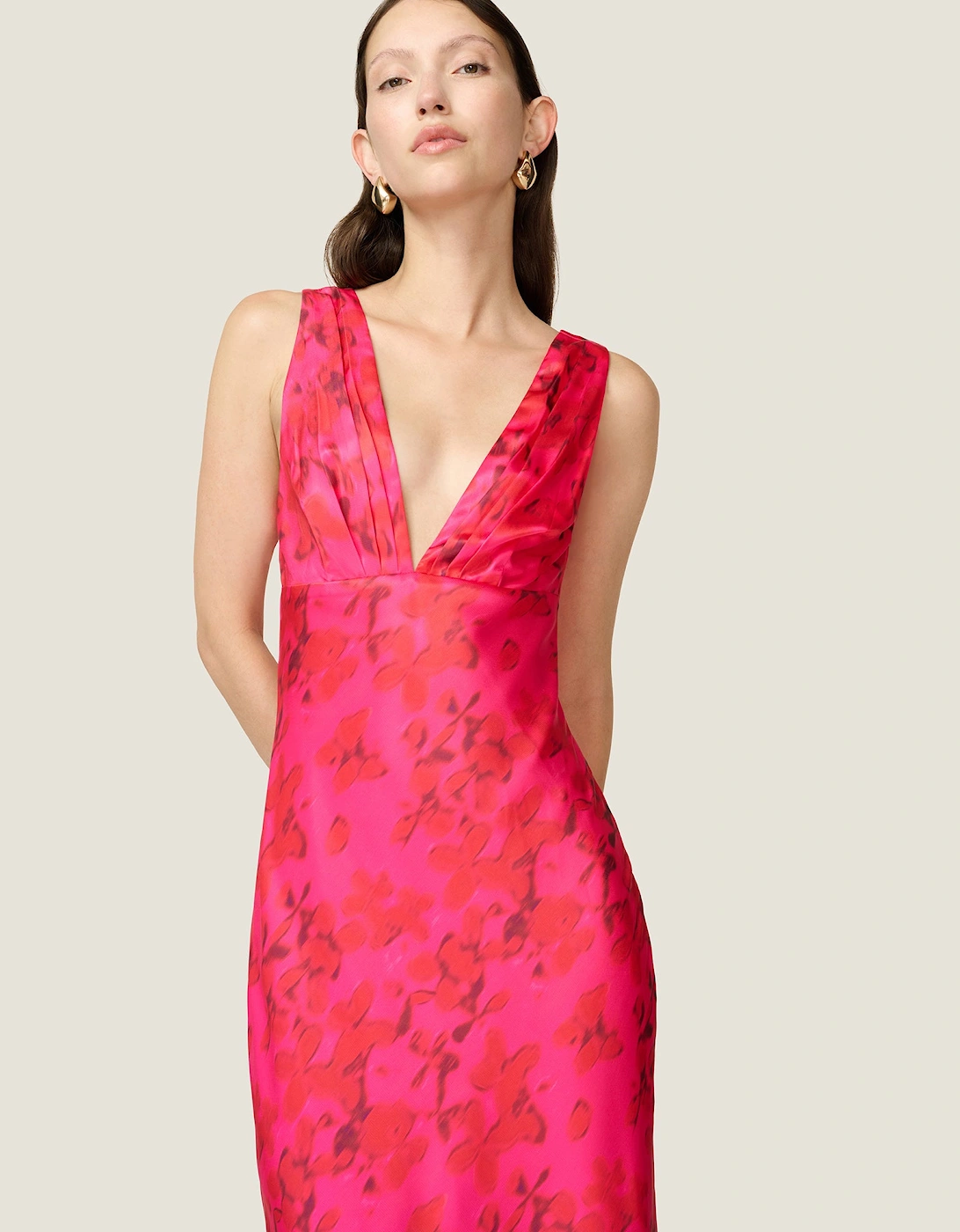 Casey Dress in Hazy Petal Print